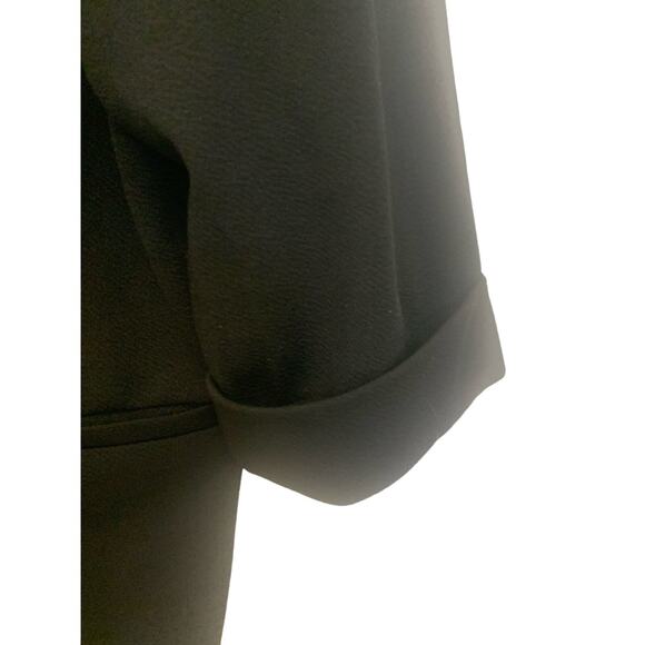 Maurices Cardigan Jacket 2X Black Open Front Notch Lapel Business Casual Classic - Picture 6 of 9